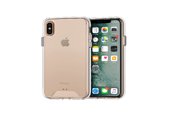 Silicone iPhone Xs Max case - Transparent