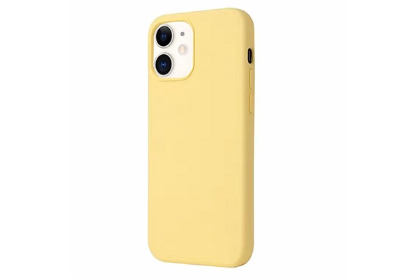 Silicone iPhone 11 case - yellow
