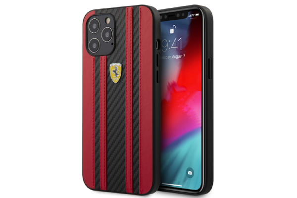 Ferrari iPhone 12 Mini case - Carbon 