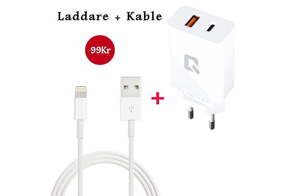 iphone cable 1m & fast charger dual port adapter 2.4A