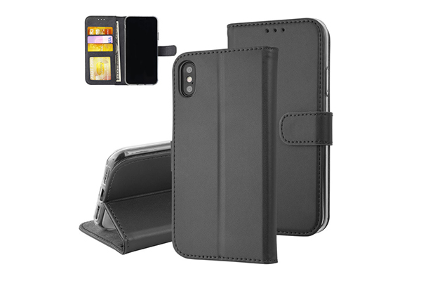 iphone xs cover - Card holder - Black 