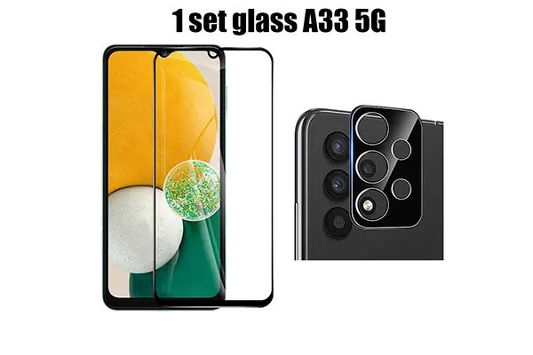 Samsung Galaxy A33 set (glass + camera lens)