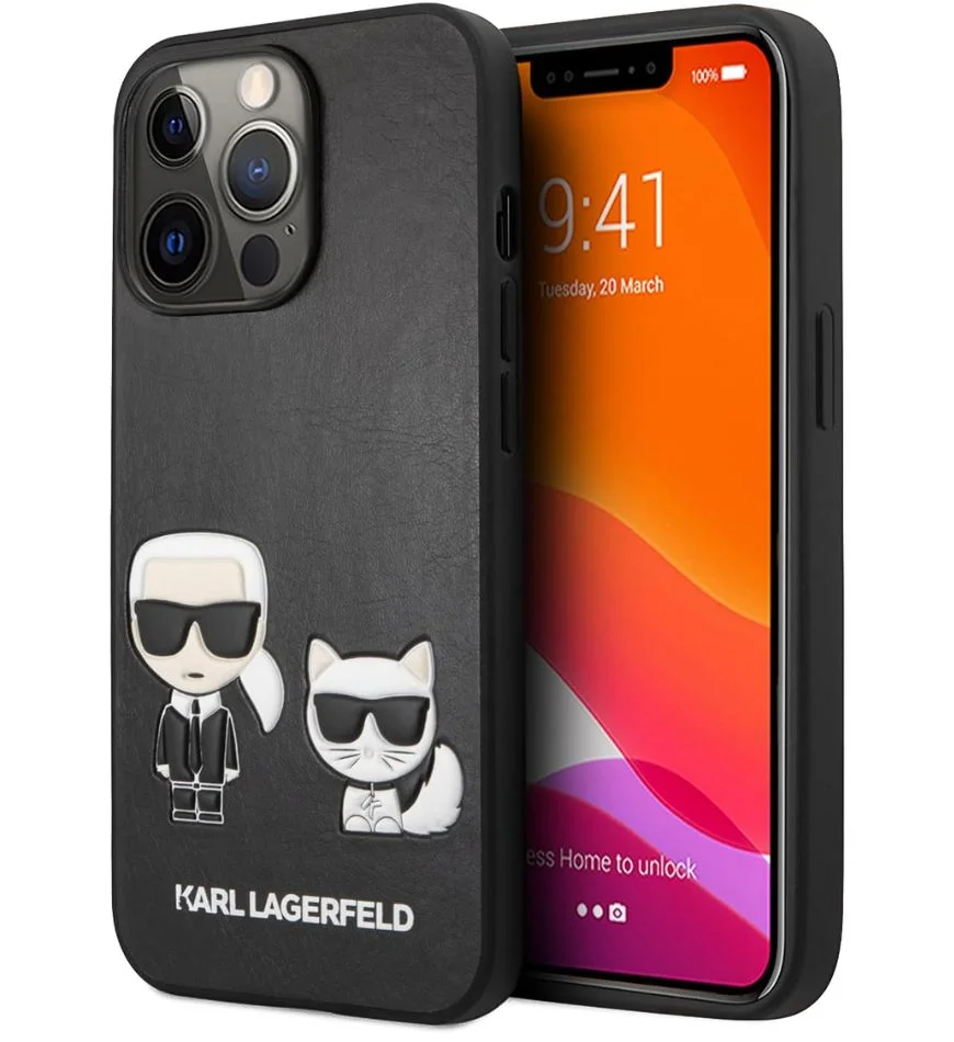 Karl Lagerfeld iPhone 13 Pro case - Black