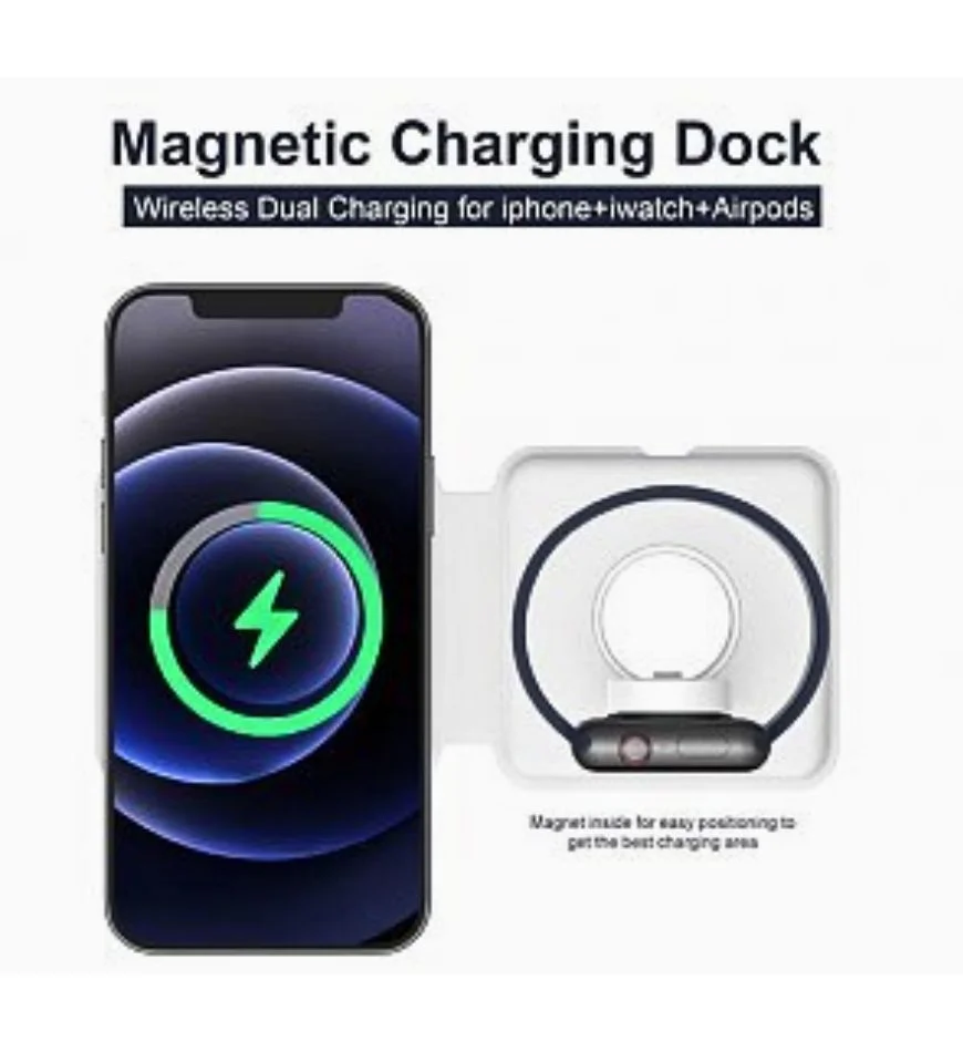 Magnetic wireless charger for iPhone 12/ iWatch / Airpod