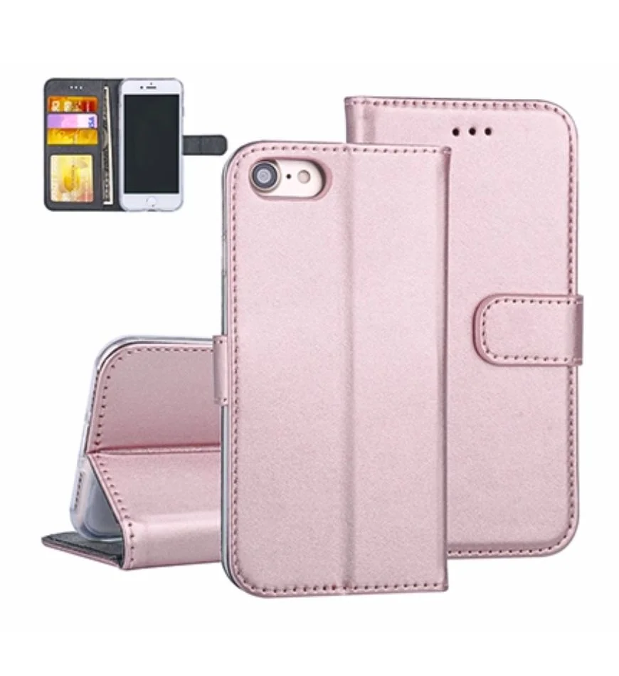 iPhone 8 cover - Card holder - Rose Gold 